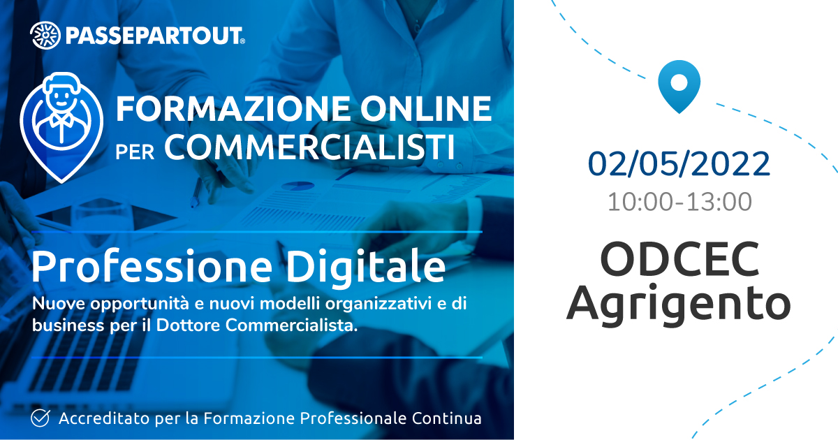 Webinar commercialisti Agrigento