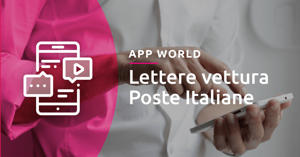 Lettere vetture Poste Italiane 
