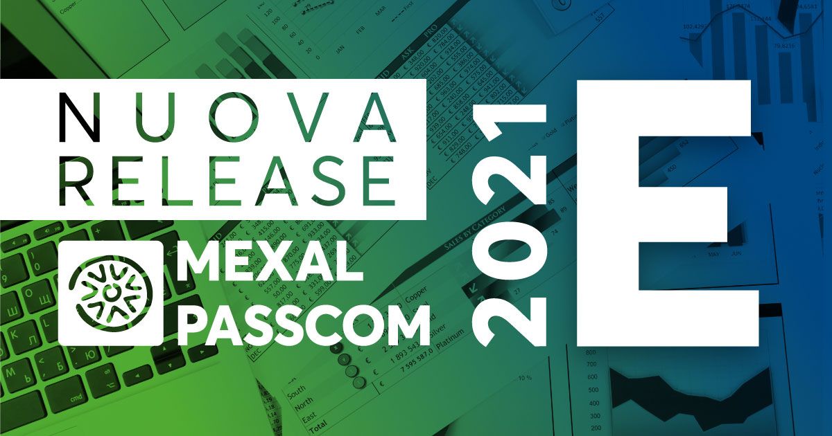 NUOVA VERSIONE 2020M MEXAL E PASSCOM