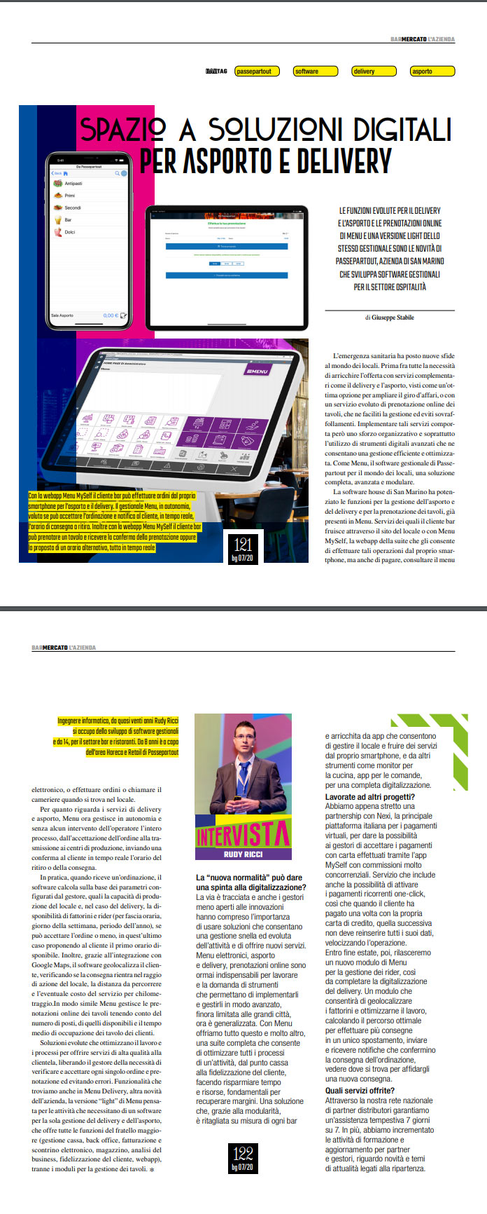 BARGIORNALE - SPAZIO A SOLUZIONI DIGITALI PER ASPORTO E DELIVERY