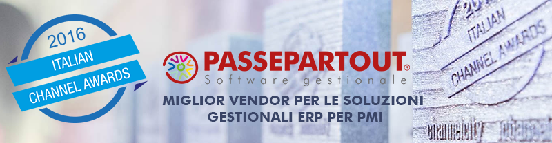 PASSEPARTOUT VINCE L' ITALIAN CHANNEL AWARDS