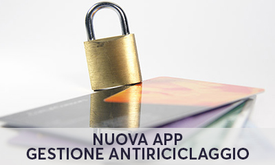 NUOVA APP "GESTIONE ANTIRICICLAGGIO"