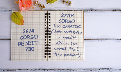 CORSI REDDITI 730 E AGGIORNAMENTO DICHIARATIVI