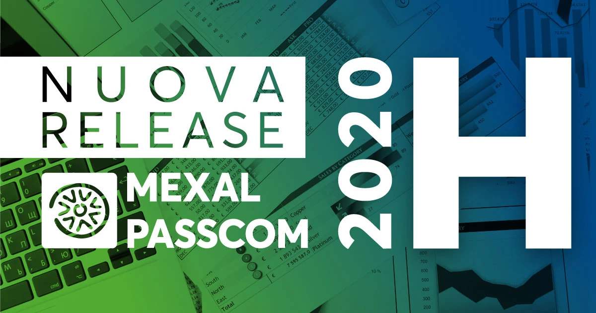 NUOVA VERSIONE 2020H MEXAL E PASSCOM