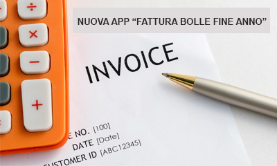 APP "FATTURA BOLLE FINE ANNO"